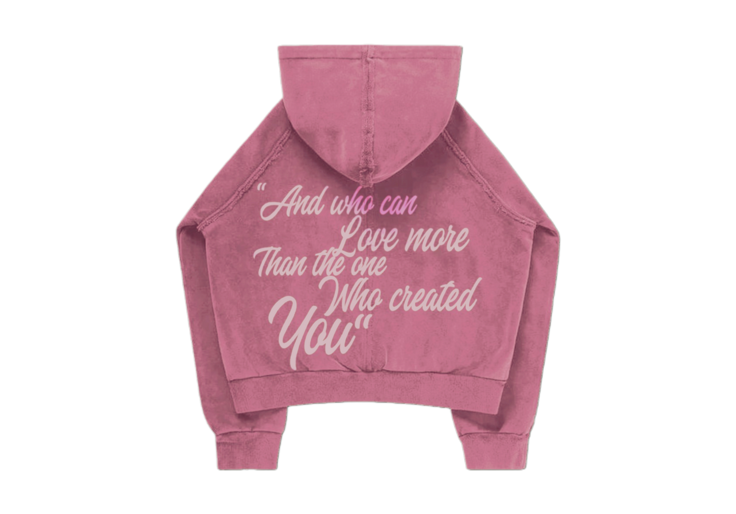 Pink "Love" Zip up